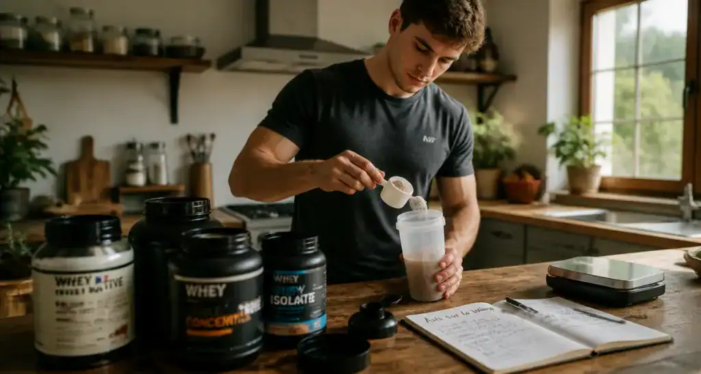 avis sur la whey préparation shaker cuisine