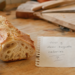 Calories baguette bread : 285 kcal pour 100 g