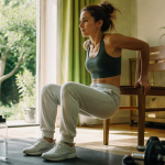 combien de temps pour se muscler les bras femme dips chaise