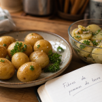 Fibre dans les pommes de terre : 2 g/100 g, pommes de terre cuites