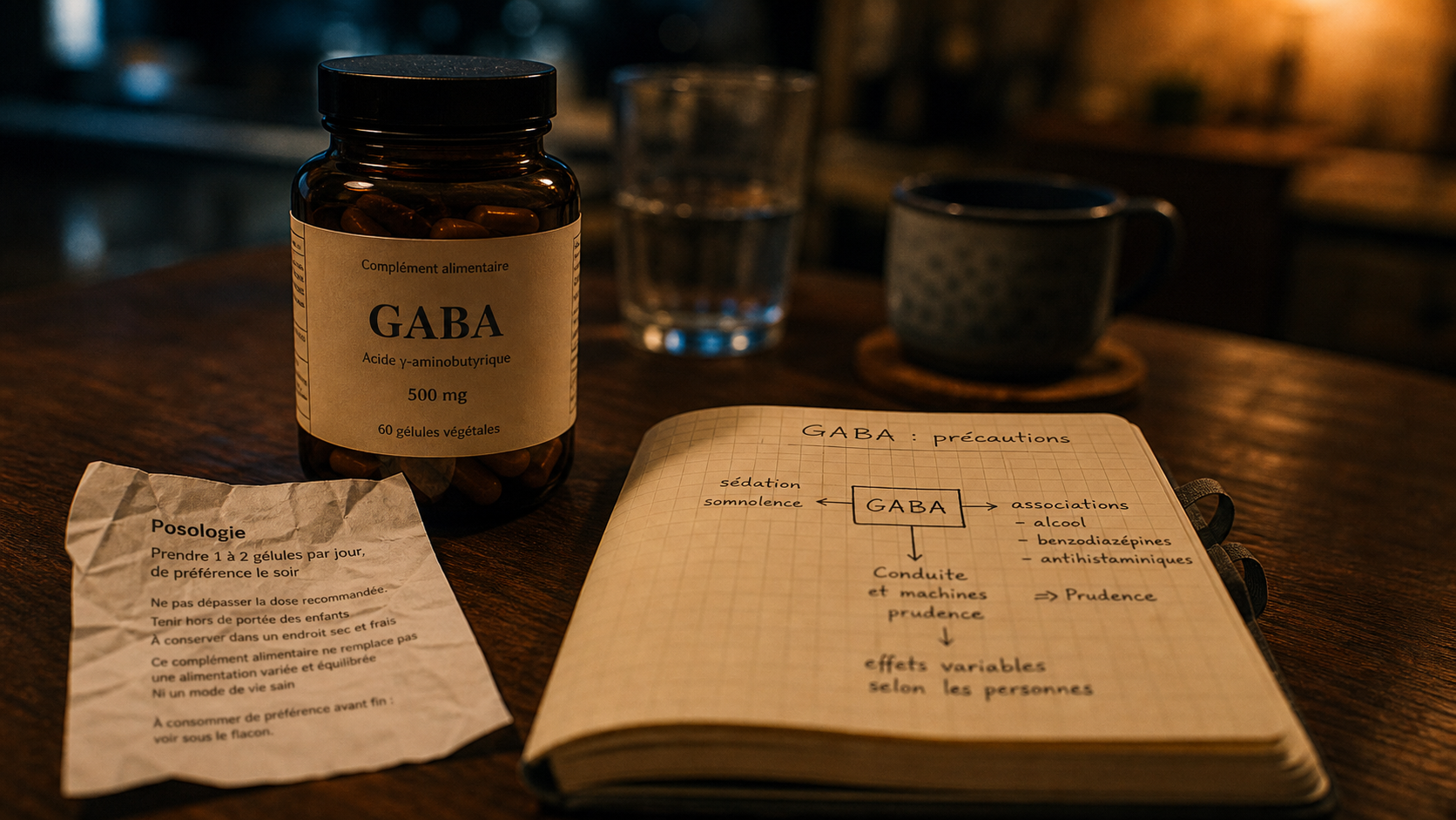 GABA dangereux : risques santé et dosage sécurisé