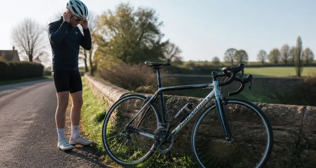 nakamura century vélo de route sur route de campagne