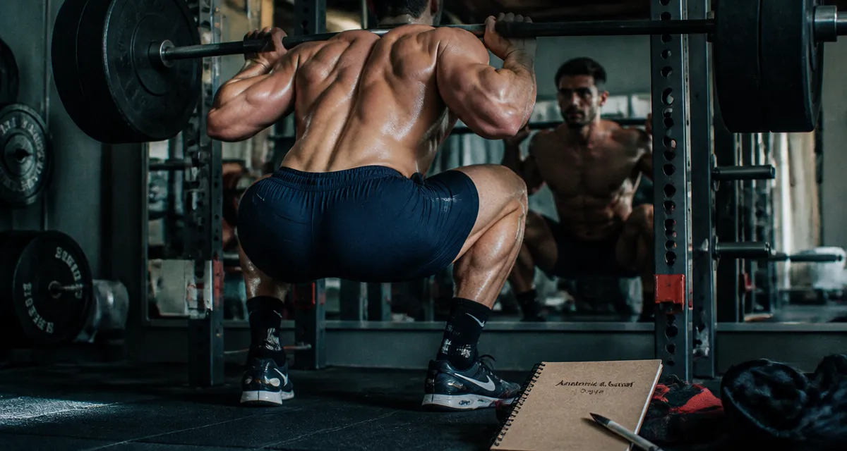 Quel muscle travaille les squat athlète en salle