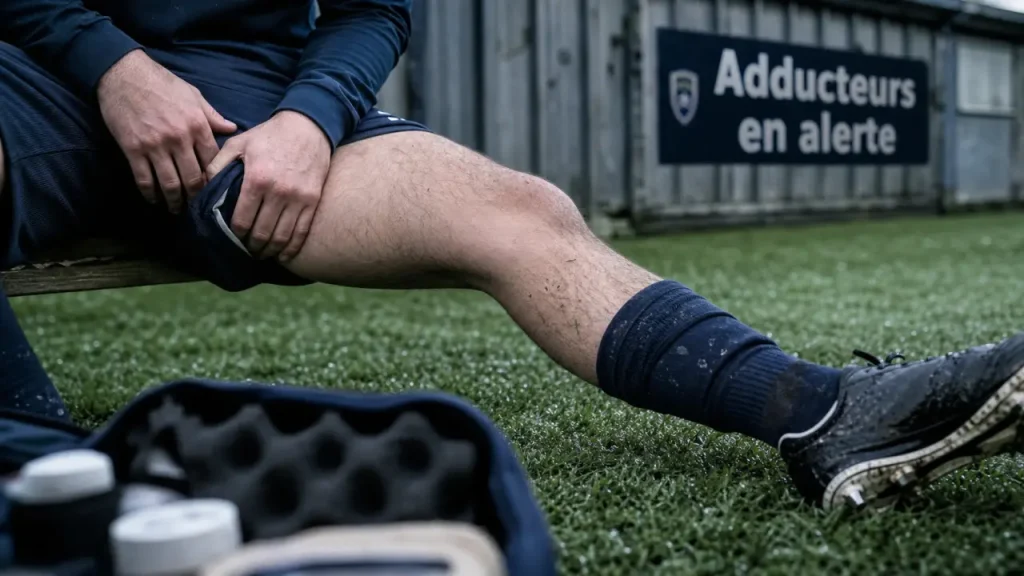 Douleur à l’aine : elongation adducteur après sport