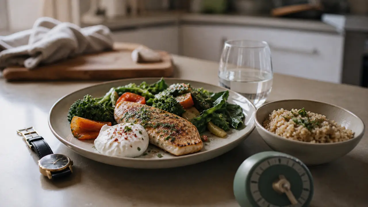 Jeune omad : 23 heures sans manger, repas unique et minuteur sur table