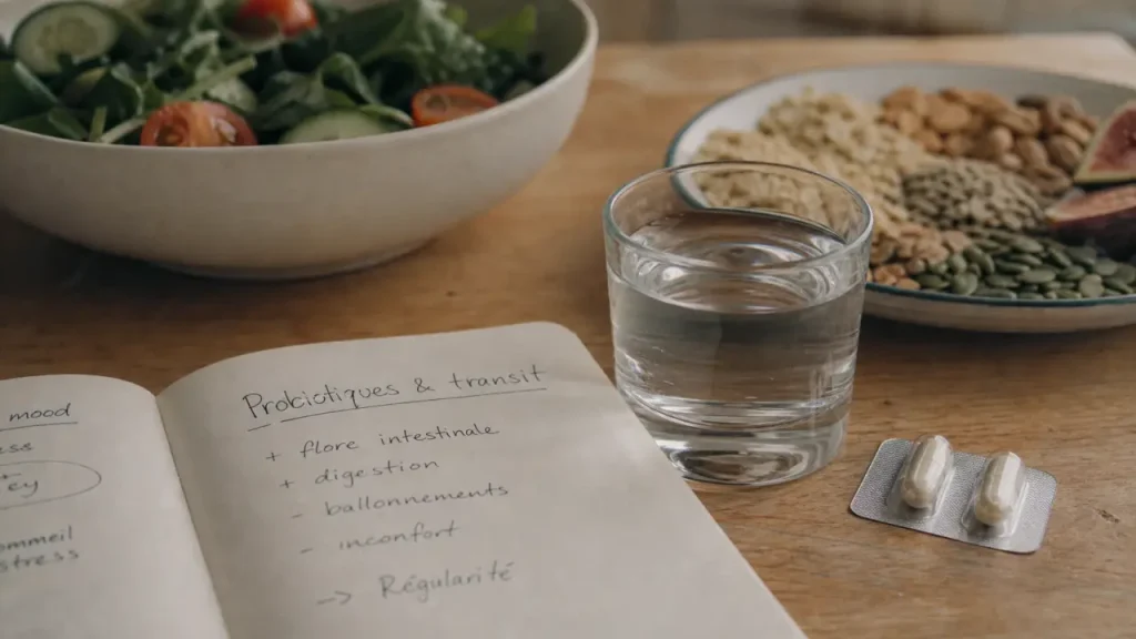 Probiotiques pour maigrir : gélules, eau et notes sur le microbiote