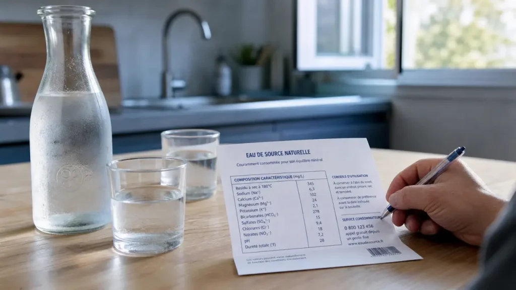 Quel est la meilleur eau pour les reins : sodium et calcium