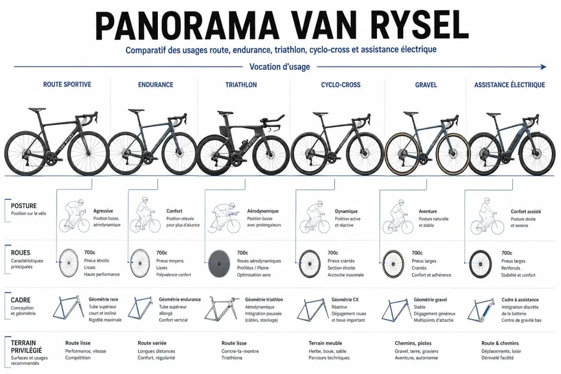 Velo van ryssel : panorama comparatif des principaux modèles et usages