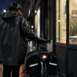 Je suis à vélo : velotaf sous la pluie, vélo urbain visible