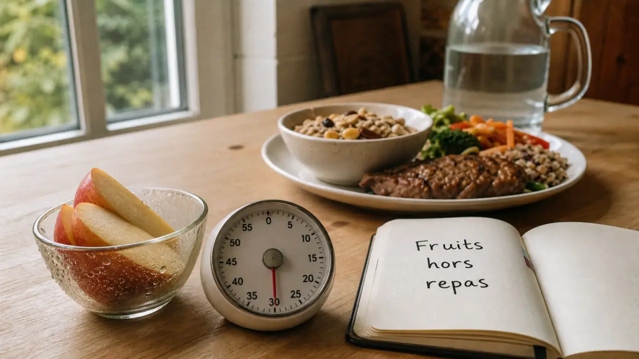 Naturopathie : quand manger les fruits, 30 min avant ou 3 h après repas