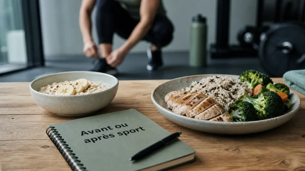 perte de poids manger avant ou apres le sport : avant et après entraînement