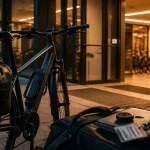 Velo taf : vélo électrique au bureau, antivol et sacoches
